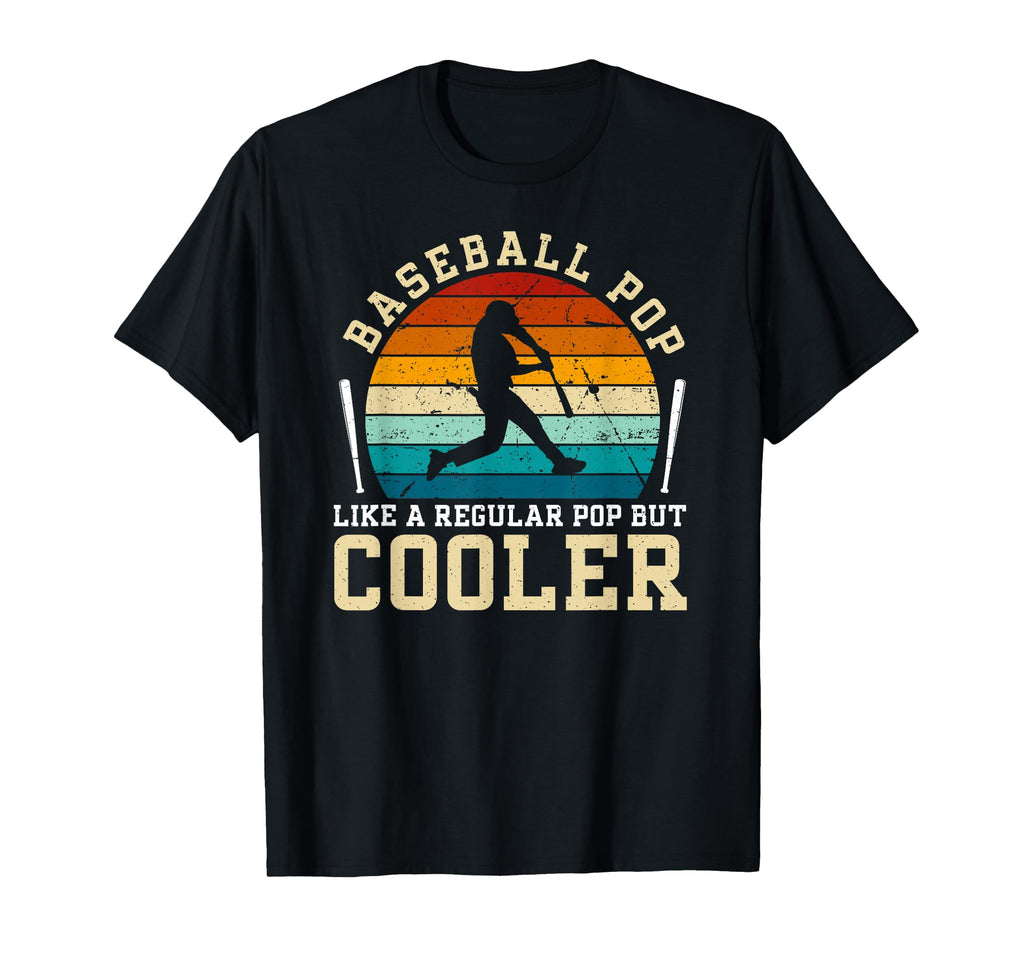 Baseball Pop Grandpa Pop Baseball T-Shirt - Unique Graphic Men Women - T-Shirt, Sweatshirt, Hoodie