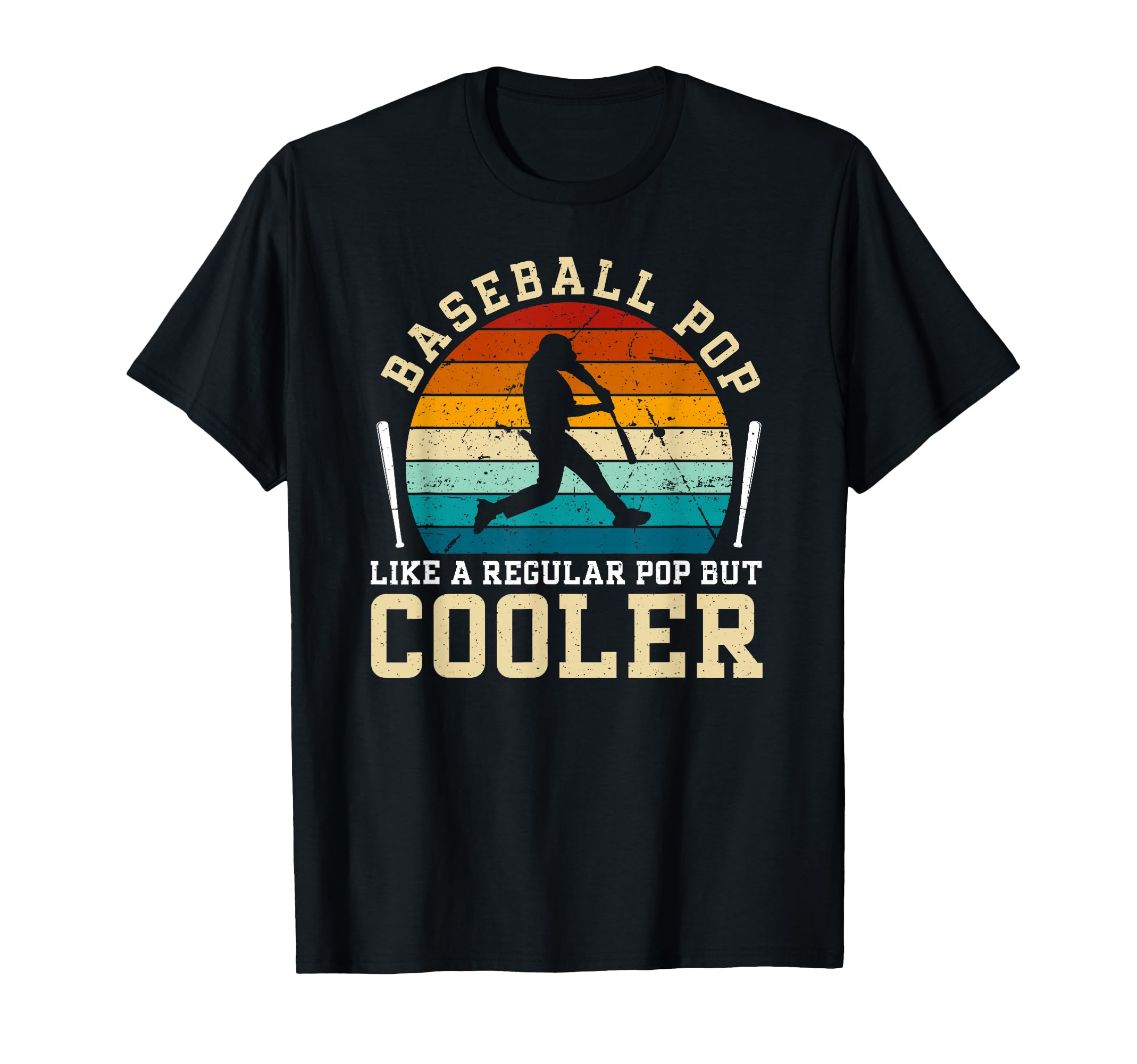 Baseball Pop Grandpa Pop Baseball T-Shirt - Unique Graphic Men Women - T-Shirt, Sweatshirt, Hoodie