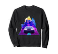 Outrun Vaporwave Aesthetic 80S Sweatshirt - Trendy Graphic for Adults - T-Shirt, Sweatshirt, Hoodie