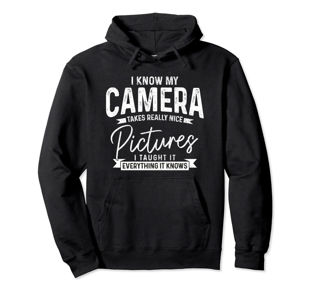 Funny Photographer Camera Funny Photography Hoodie - Trendy Graphic Unisex - T-Shirt, Sweatshirt, Hoodie