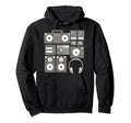 Funny Old School Hip Hop Rapper Beat Hoodie - Unique Graphic for Adults - T-Shirt, Sweatshirt, Hoodie