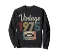 1975 Born 1975 Cassette Tape Sweatshirt - Custom Art Print Men Women - T-Shirt, Sweatshirt, Hoodie