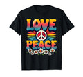 60S 70S Flower Power Groovy Love Peace T-Shirt - Aesthetic Graphic Unisex - T-Shirt, Sweatshirt, Hoodie