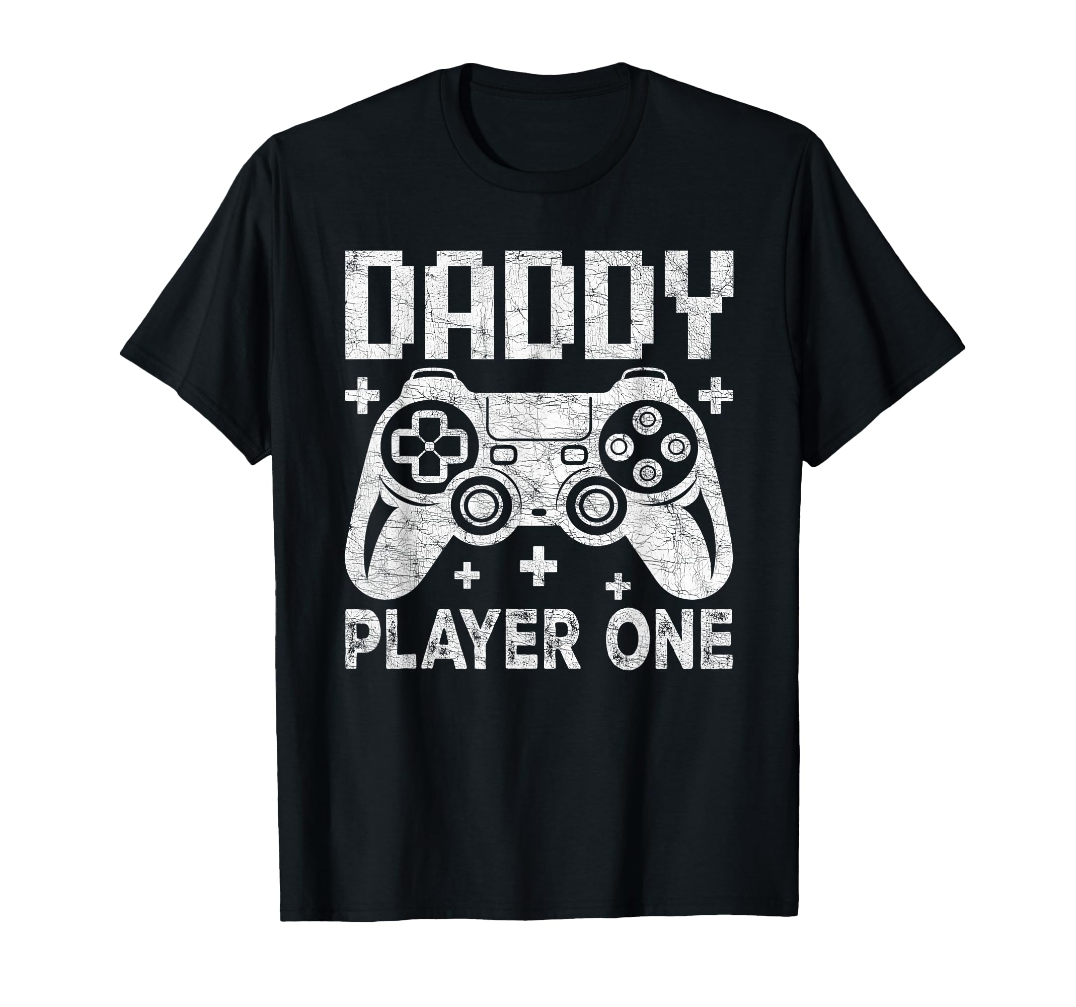 Gamer Dad Fathers Day Daddy Player One T-Shirt - Graphic Print Unisex - T-Shirt, Sweatshirt, Hoodie