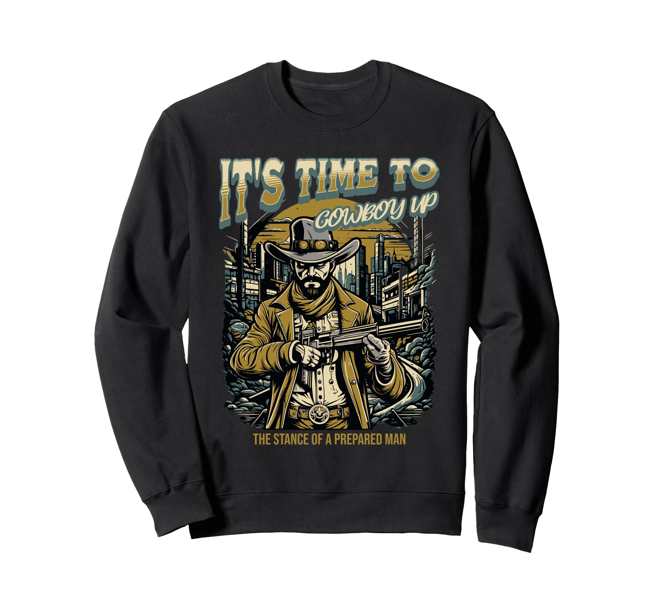 Cowboy Western Cowboy Cowboy Boots Sweatshirt - Unique Graphic Unisex - T-Shirt, Sweatshirt, Hoodie