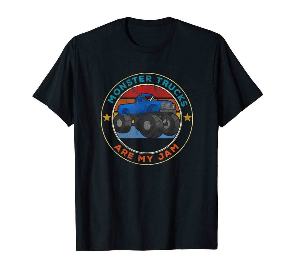 Monster Truck Are My Jam Sunset T-Shirt - Streetwear Style Unisex - T-Shirt, Sweatshirt, Hoodie