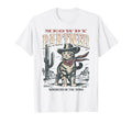 Meowdy Partner Cowboy Cat T-Shirt - Streetwear Style for Adults - T-Shirt, Sweatshirt, Hoodie
