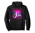 Vaporwave Aesthetic 80S Music Lover Hoodie - Minimalist Print for Adults - T-Shirt, Sweatshirt, Hoodie