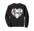 Henry Baseball Personalized Name Sweatshirt - Fun Novelty Design Unisex - T-Shirt, Sweatshirt, Hoodie