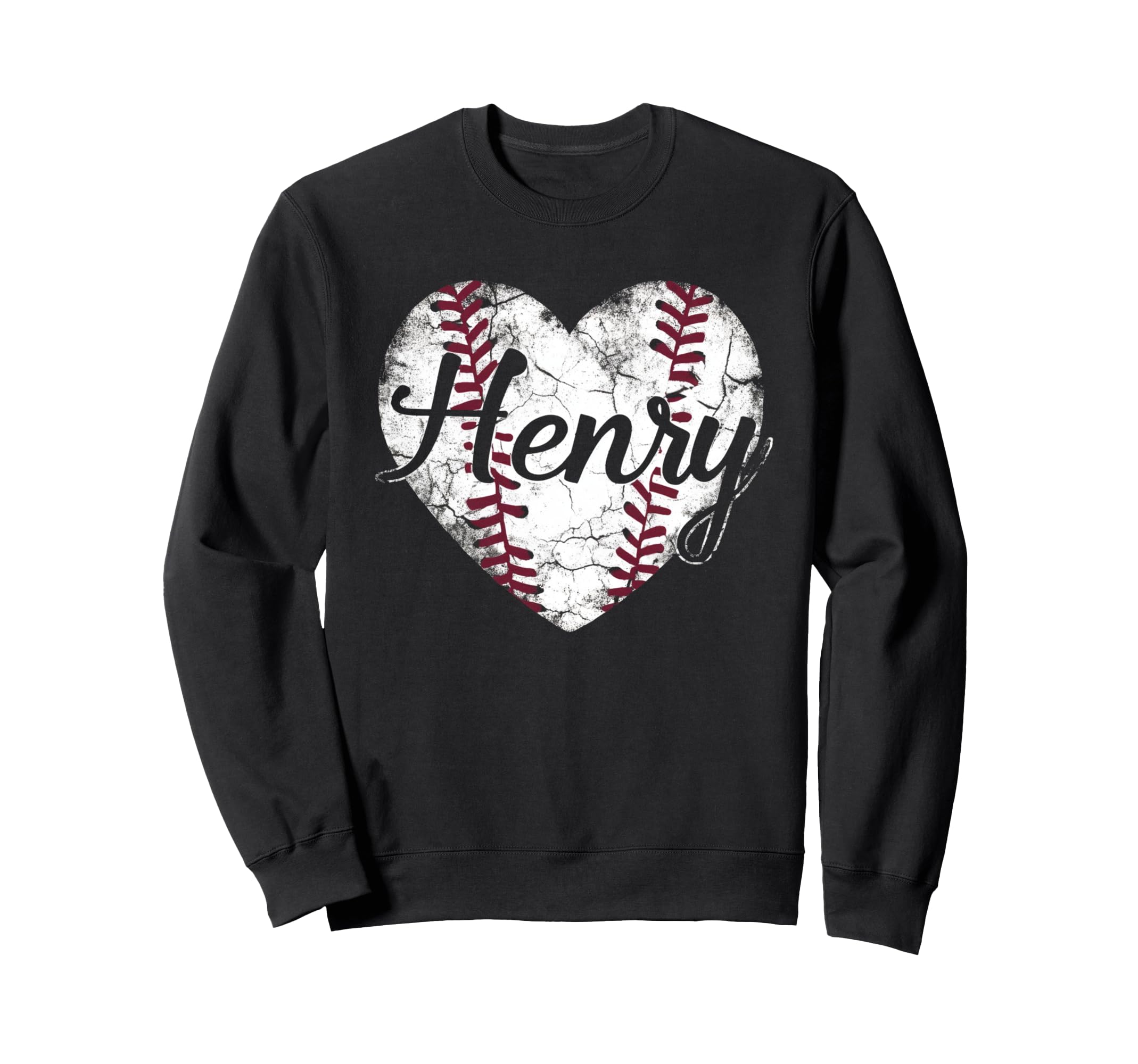 Henry Baseball Personalized Name Sweatshirt - Fun Novelty Design Unisex - T-Shirt, Sweatshirt, Hoodie