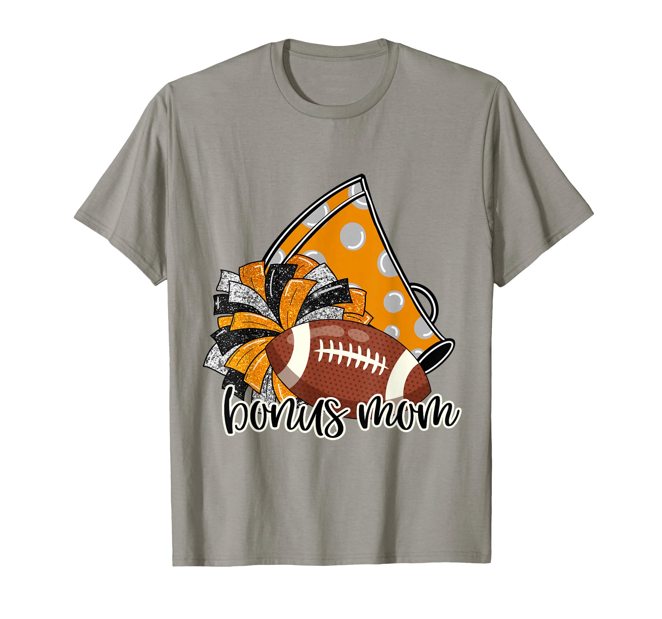 Cheerleader Bonus Mom Game Day Cheer T-Shirt - Trendy Graphic for Adults - T-Shirt, Sweatshirt, Hoodie