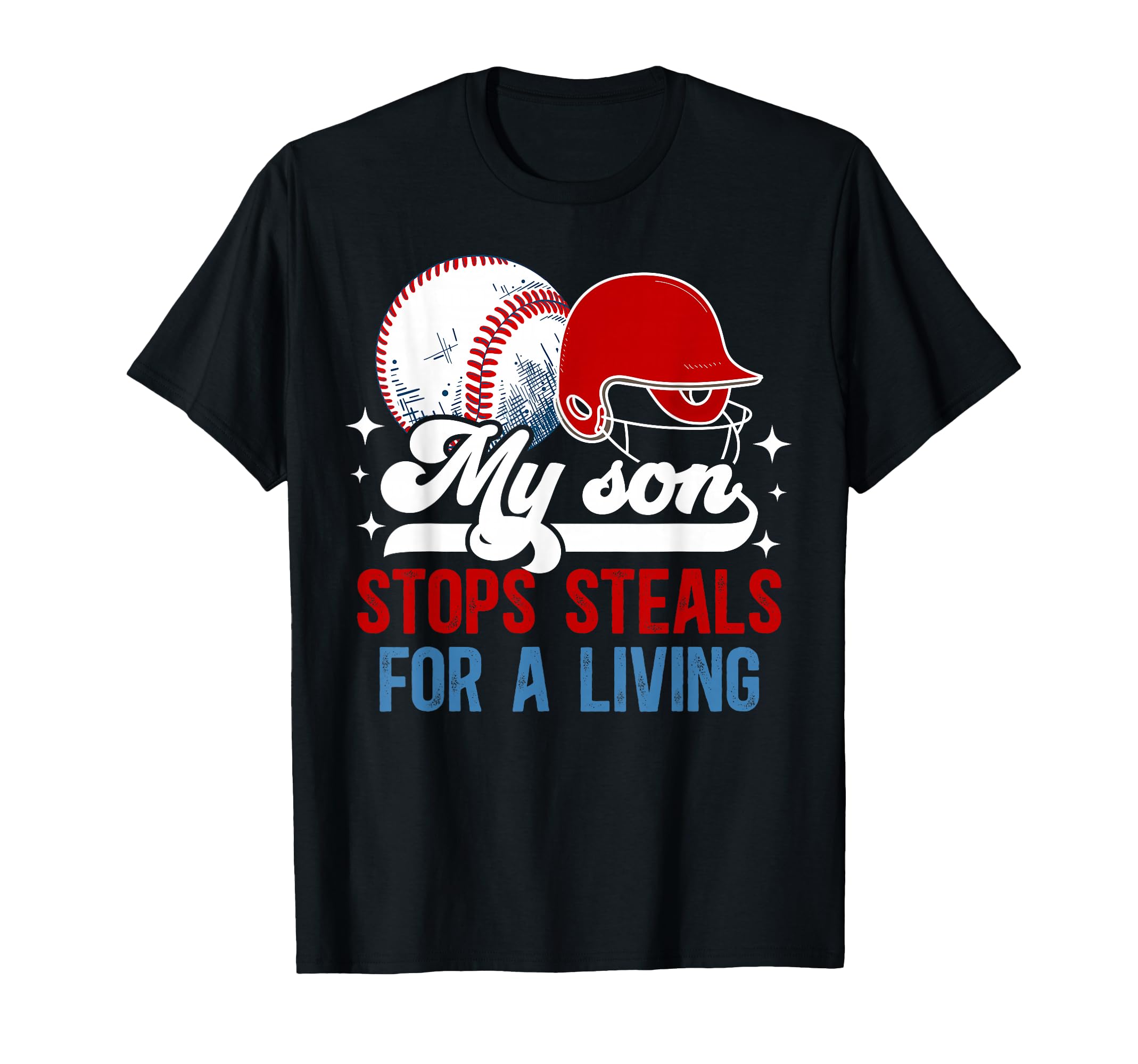 Baseball Catcher Mom Proud Baseball Catcher T-Shirt - Graphic Print Unisex - T-Shirt, Sweatshirt, Hoodie