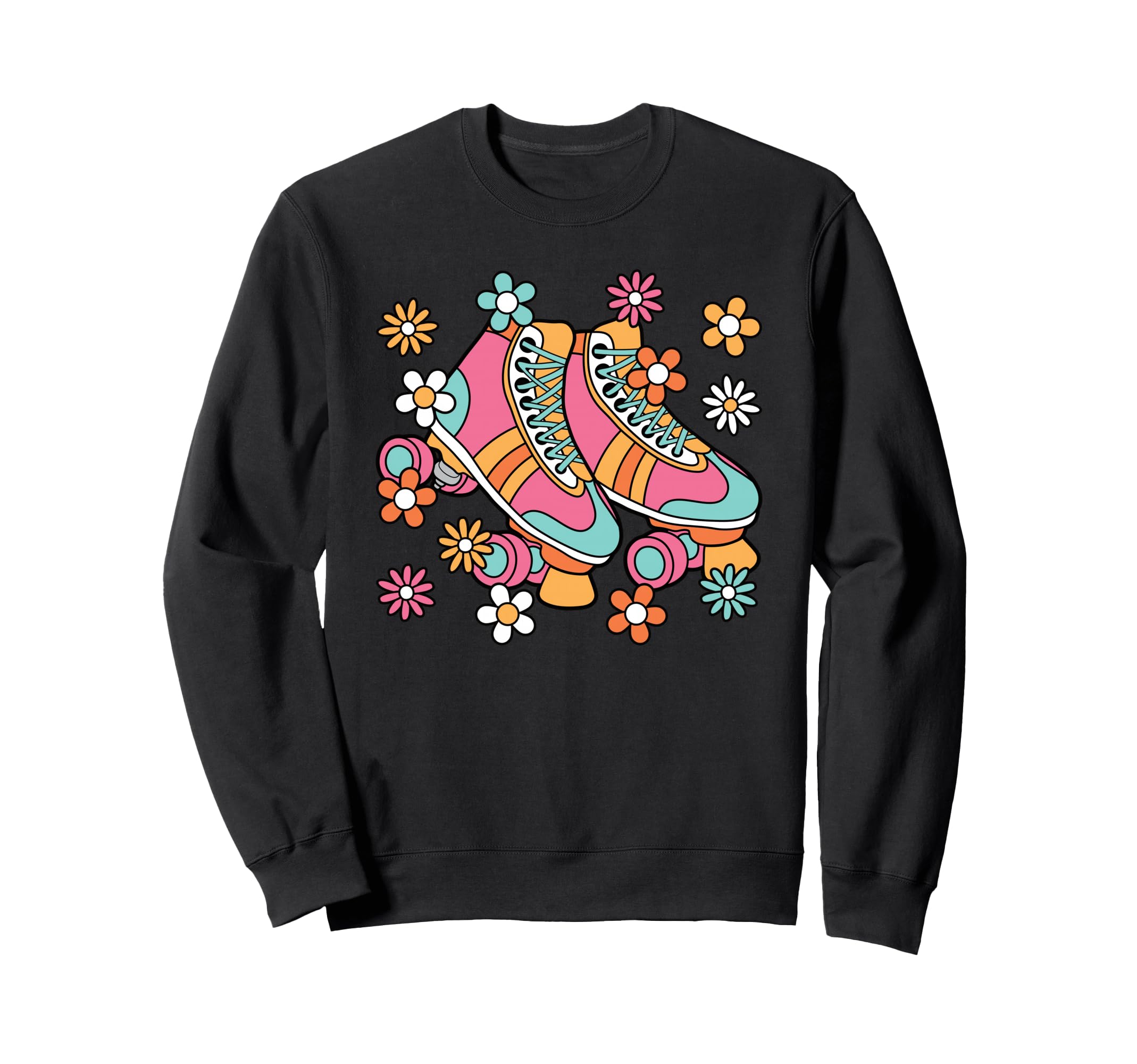 Roller Skating Roller Skater Skate Sweatshirt - Streetwear Style Unisex - T-Shirt, Sweatshirt, Hoodie