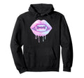 Pastel Goth Vampire Lips Dripping Y2K Hoodie - Unique Graphic Unisex - T-Shirt, Sweatshirt, Hoodie