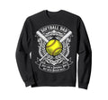 Softball Dad Like Baseball But Sweatshirt - Unique Graphic for Adults - T-Shirt, Sweatshirt, Hoodie
