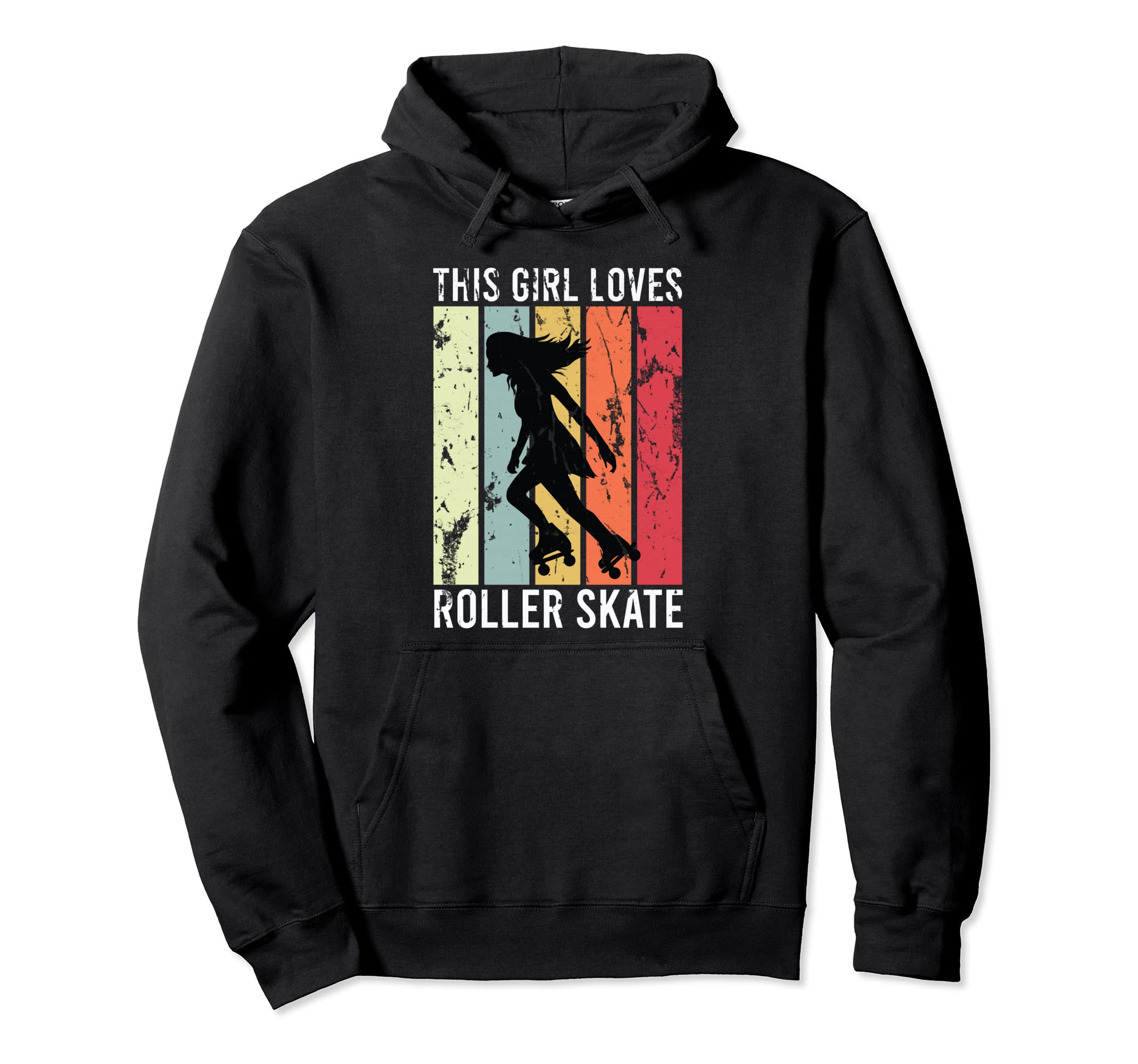 This Loves Roller Skates 70S 80S Hoodie - Streetwear Style Men Women - T-Shirt, Sweatshirt, Hoodie