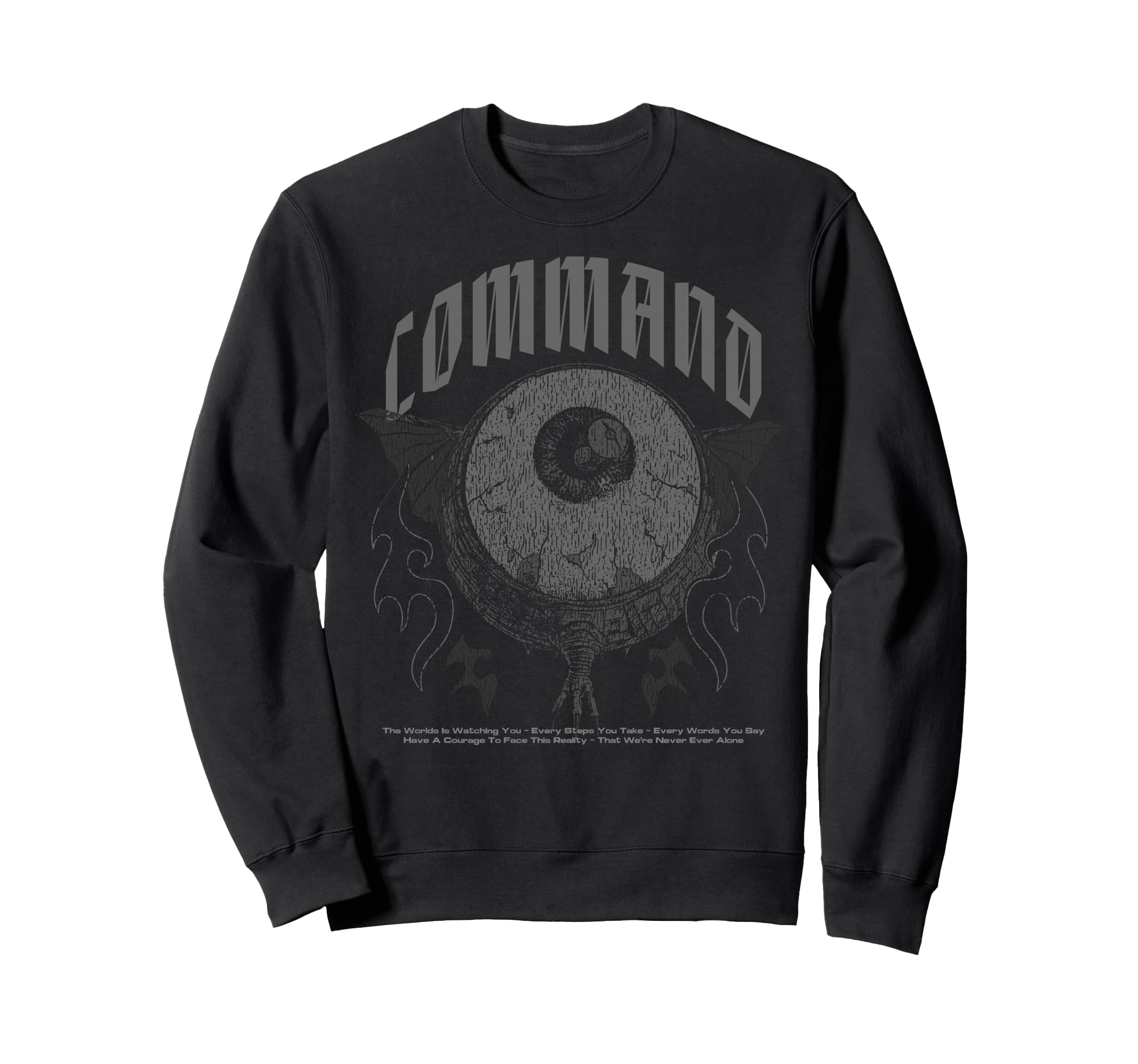 Y2K Eye Bold Urban Graffiti Sweatshirt - Streetwear Style for Adults - T-Shirt, Sweatshirt, Hoodie