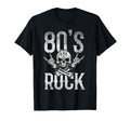 80S Rock And Roll Distressed Music T-Shirt - Unique Graphic Men Women - T-Shirt, Sweatshirt, Hoodie
