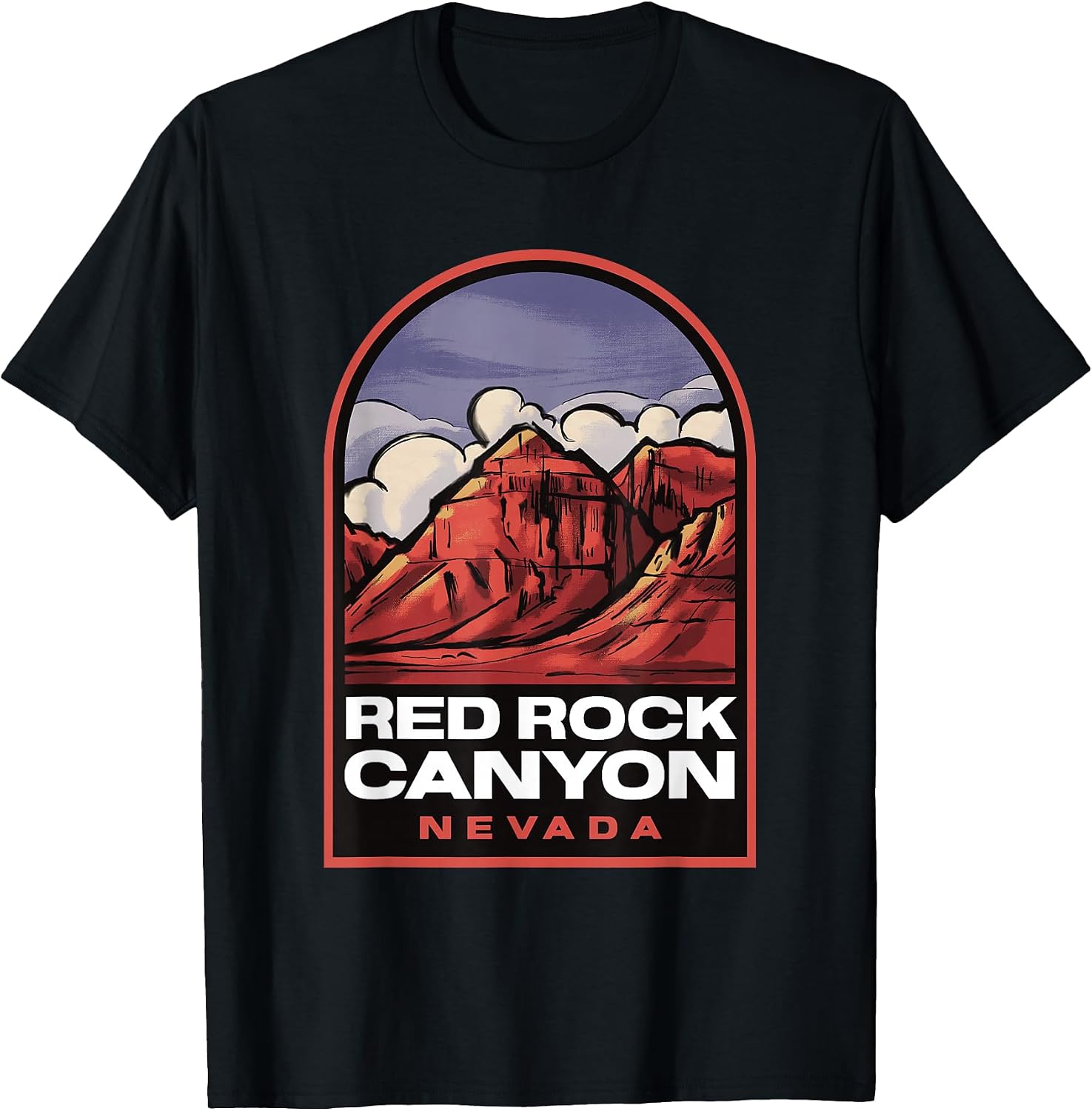 Red Rock Canyon Nevada Merch - Adult & Kids T-Shirts, Sweatshirts & Hoodies apparel design preview 1