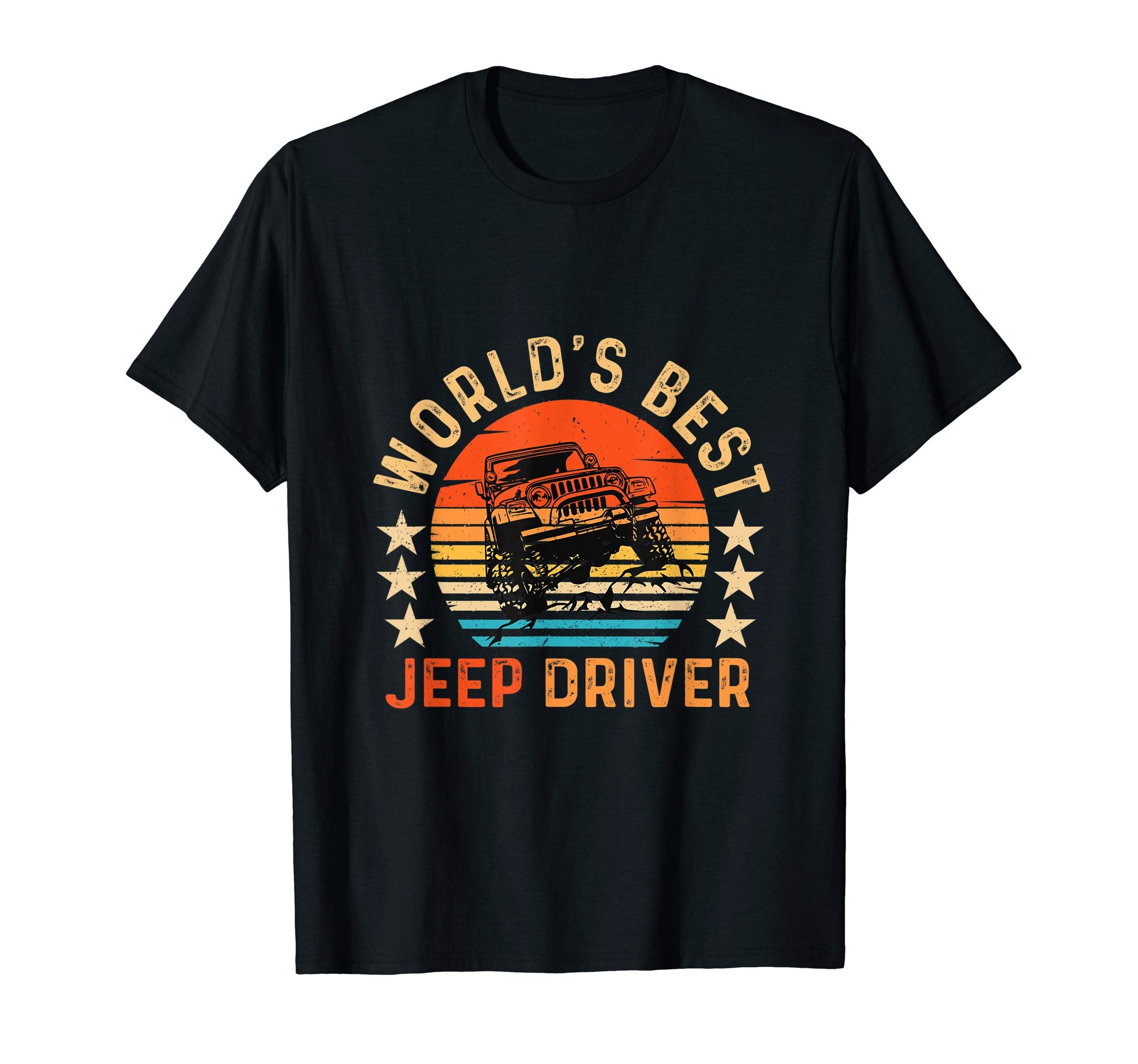 Worlds Best 4X4 Off Road Driver T-Shirt - Fun Novelty Design Men Women - T-Shirt, Sweatshirt, Hoodie
