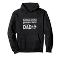 Mens Baseball Dad Part Time Warm Up Partner Hoodie - Graphic Print Unisex - T-Shirt, Sweatshirt, Hoodie