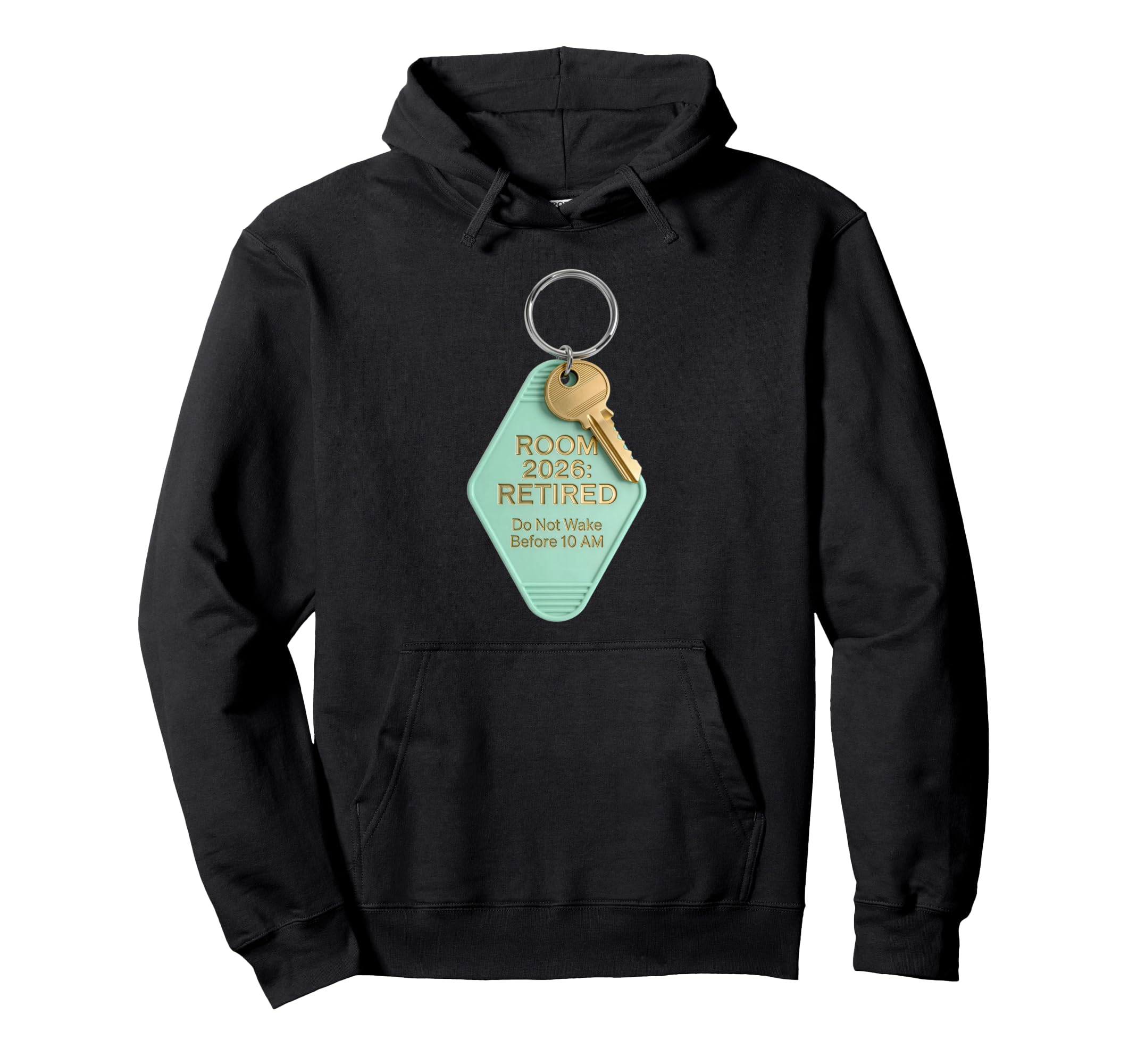 Funny Retirement 2026 Motel Keychain Hoodie - Casual Everyday Wear Unisex - T-Shirt, Sweatshirt, Hoodie