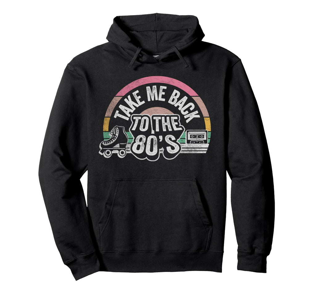 Take Me Back To 80S Cassette Roller Hoodie - Custom Art Print Men Women - T-Shirt, Sweatshirt, Hoodie
