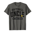 Softball Uncle Softball Fathers Day T-Shirt - Streetwear Style for Adults - T-Shirt, Sweatshirt, Hoodie