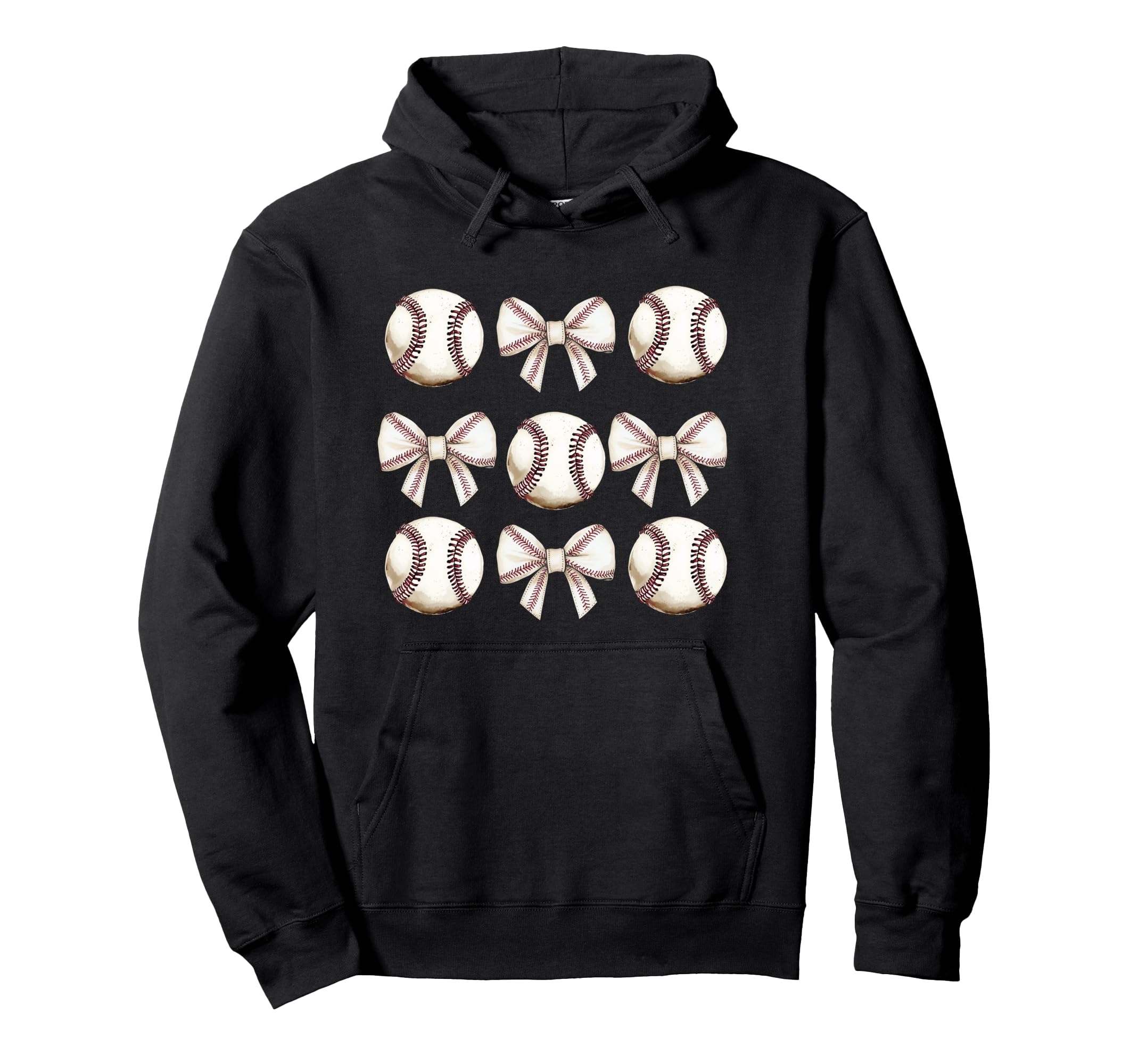 Baseball Softball Mom Matching Coquette Hoodie - Streetwear Style Unisex - T-Shirt, Sweatshirt, Hoodie