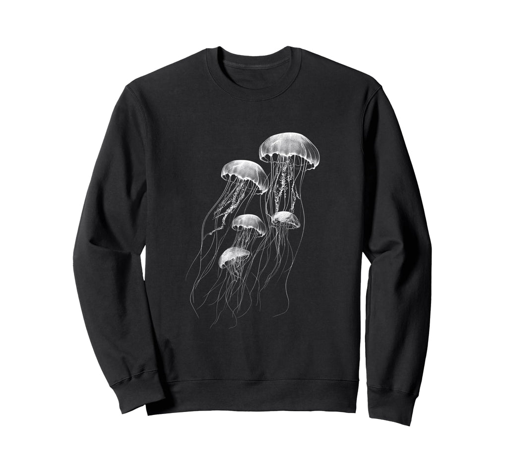 Jellyfish Ocean Gothic Grunge Alt Y2K Sweatshirt - Streetwear Style Unisex - T-Shirt, Sweatshirt, Hoodie