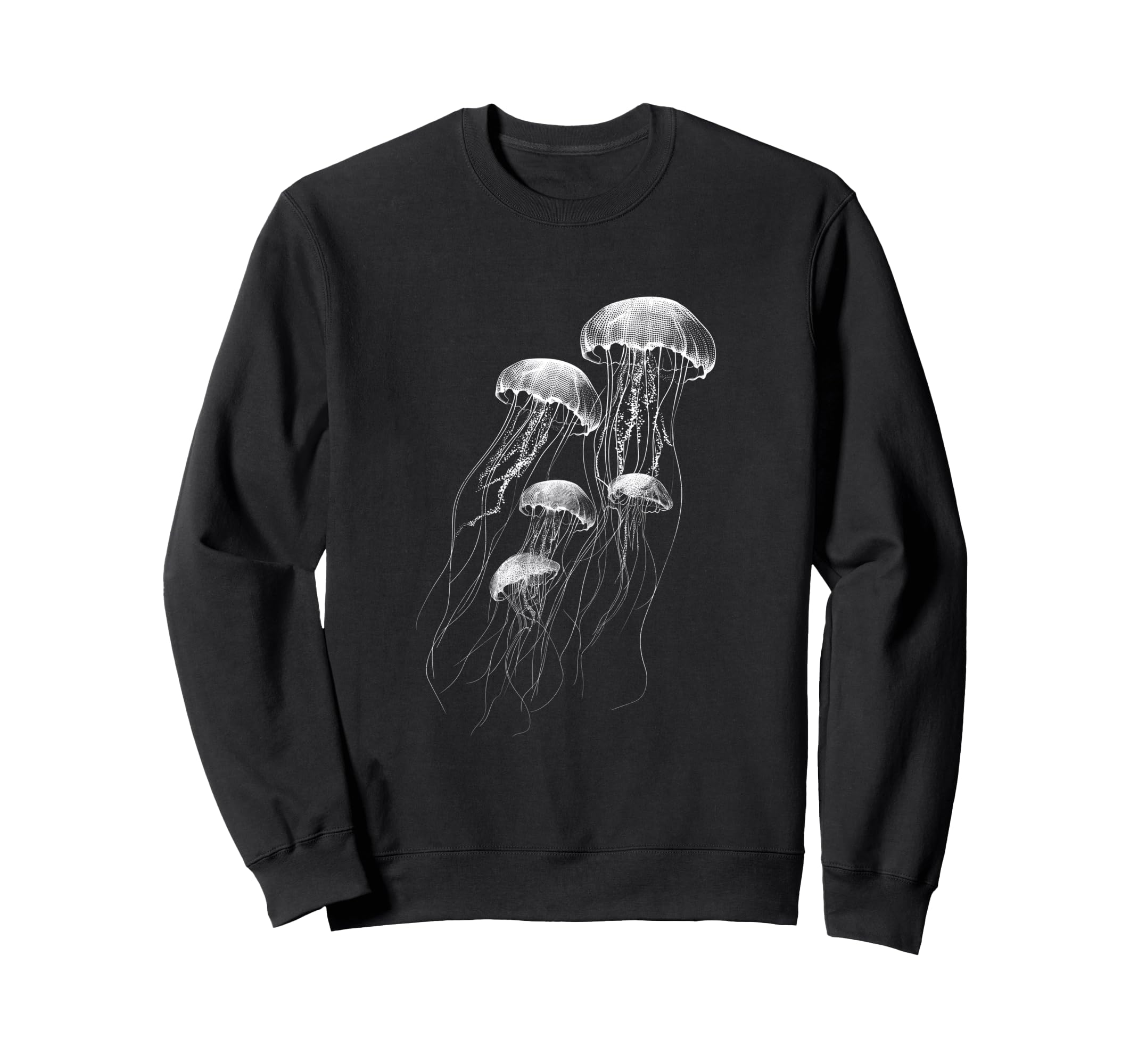 Jellyfish Ocean Gothic Grunge Alt Y2K Sweatshirt - Streetwear Style Unisex - T-Shirt, Sweatshirt, Hoodie
