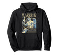 Y2K Warrior Bold Urban Graffiti Hoodie - Minimalist Print Men Women - T-Shirt, Sweatshirt, Hoodie