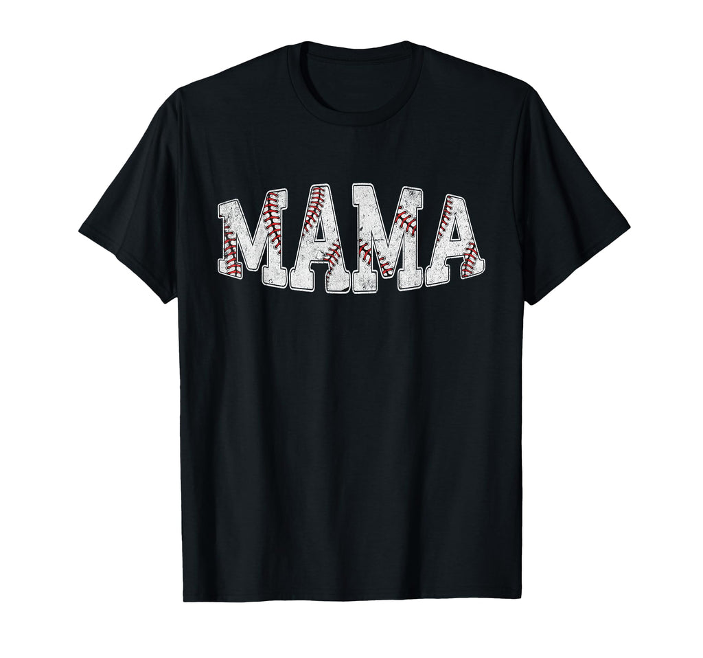 Baseball Mama Mom Mothers Day T-Shirt - Trendy Graphic for Adults - T-Shirt, Sweatshirt, Hoodie