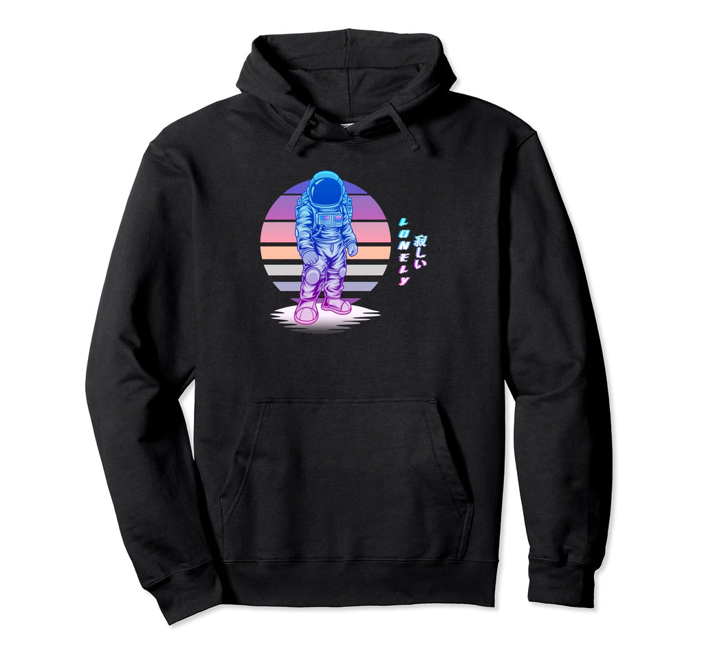 Lonely Aesthetic Vaporwave 90S Hoodie - Custom Art Print for Adults - T-Shirt, Sweatshirt, Hoodie