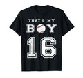 Thats My Baseball 16 Jersey Number Mom T-Shirt - Unique Graphic for Adults - T-Shirt, Sweatshirt, Hoodie