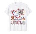 My Favorite Player Calls Me Uncle Baseball T-Shirt - Graphic Print Unisex - T-Shirt, Sweatshirt, Hoodie