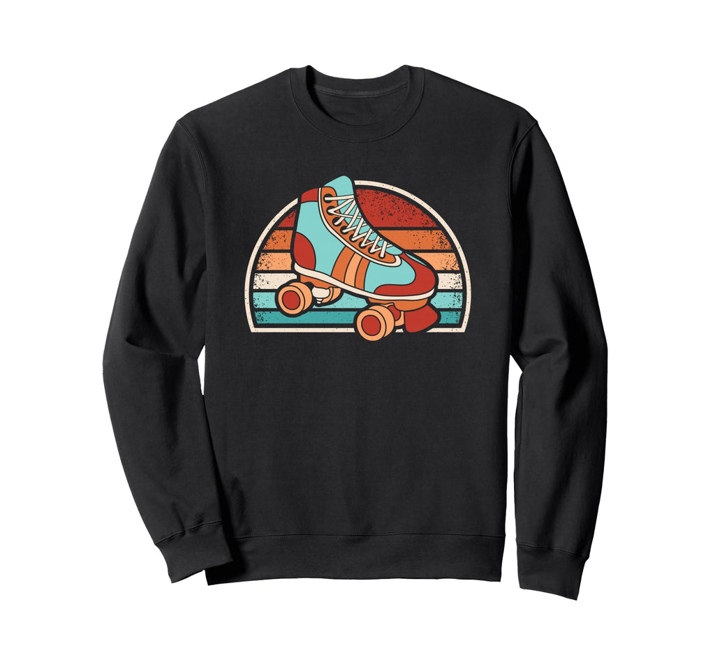 Roller Skate Roller Skating Lover Sweatshirt - Aesthetic Graphic for Adults - T-Shirt, Sweatshirt, Hoodie