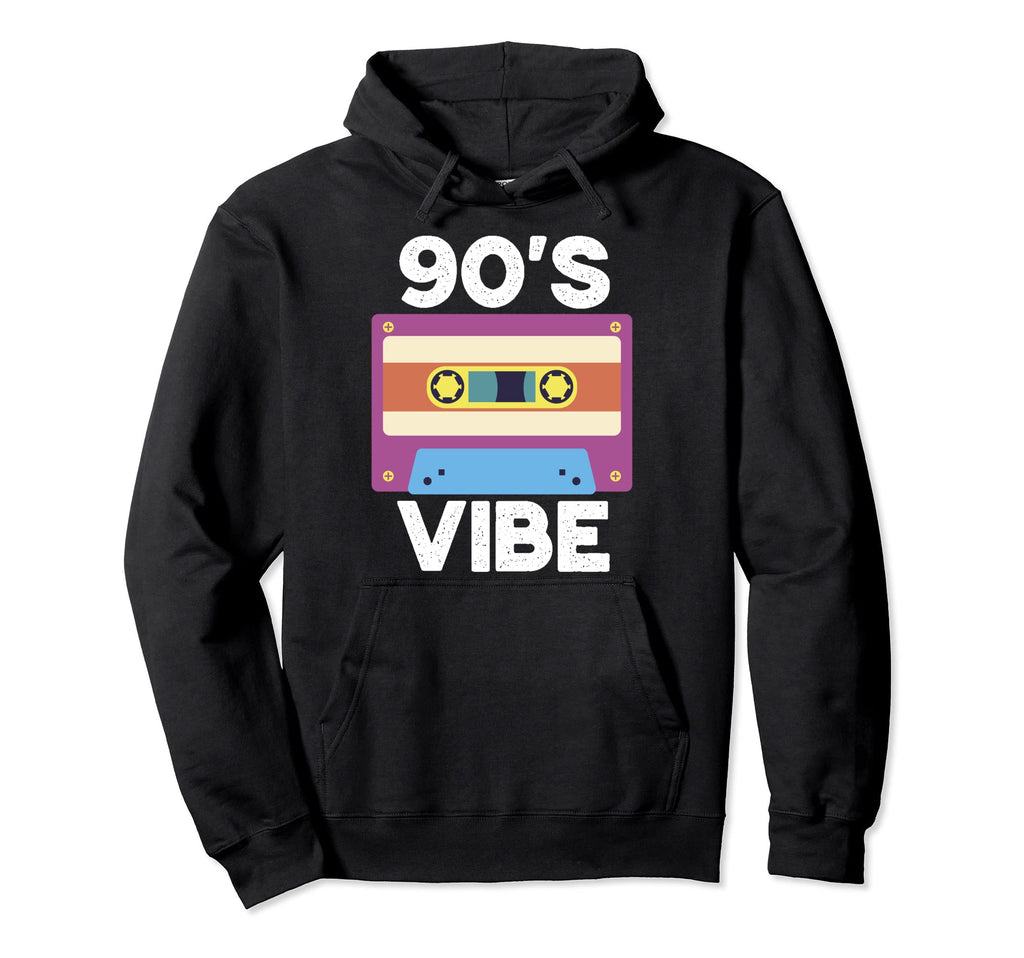 90S Vibe 1990S Music Nineties Cassette Tape Hoodie - Trendy Graphic Unisex - T-Shirt, Sweatshirt, Hoodie