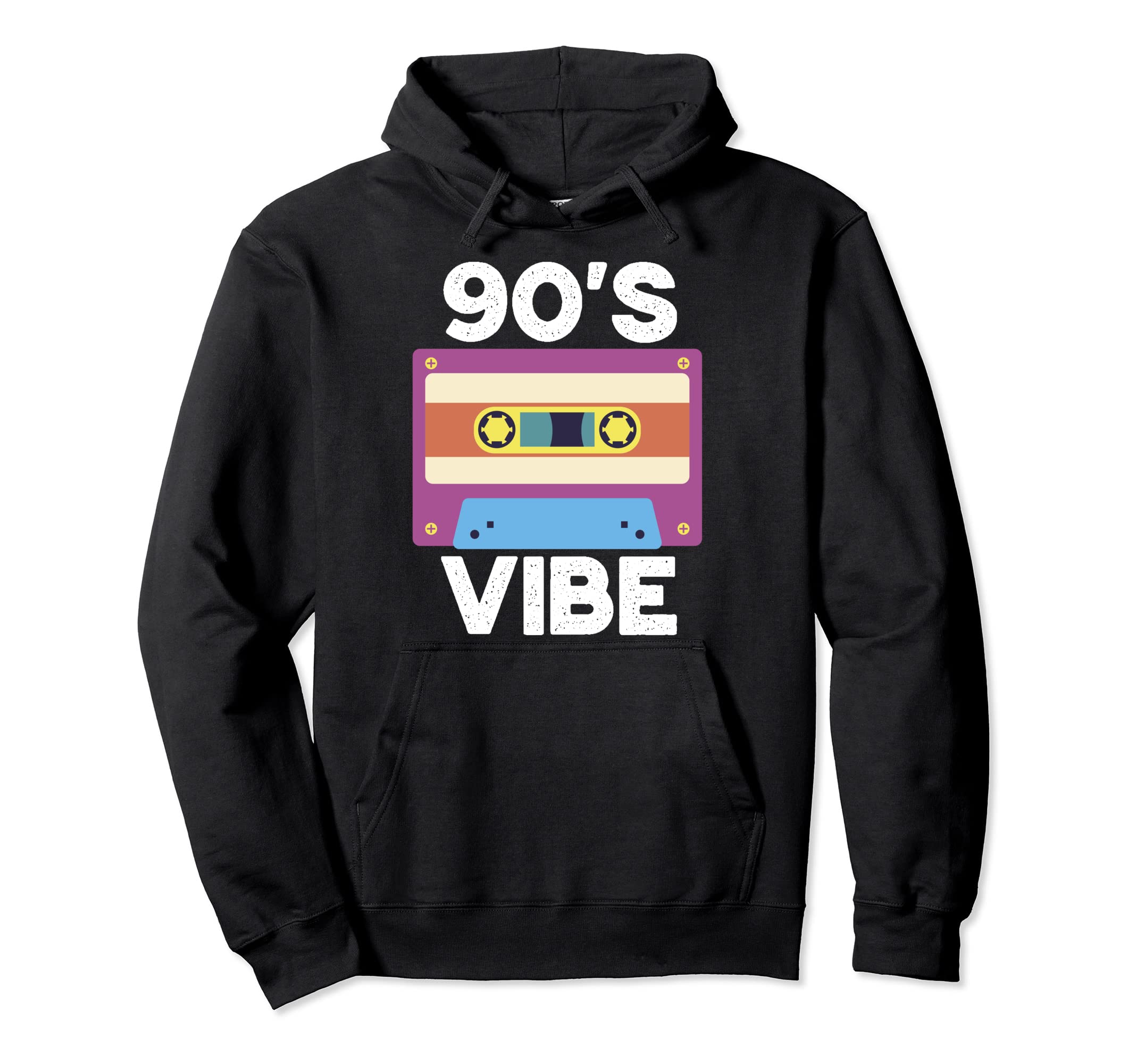 90S Vibe 1990S Music Nineties Cassette Tape Hoodie - Trendy Graphic Unisex - T-Shirt, Sweatshirt, Hoodie