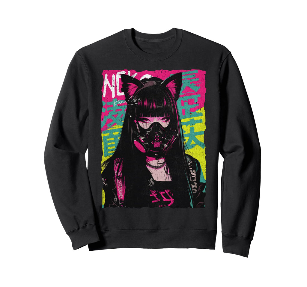 Japan Streetwear Cyberpunk Y2K Sweatshirt - Novelty Apparel Unisex - T-Shirt, Sweatshirt, Hoodie