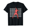 Baseball Dad Player Father Catcher T-Shirt - Fun Novelty Design for Adults - T-Shirt, Sweatshirt, Hoodie