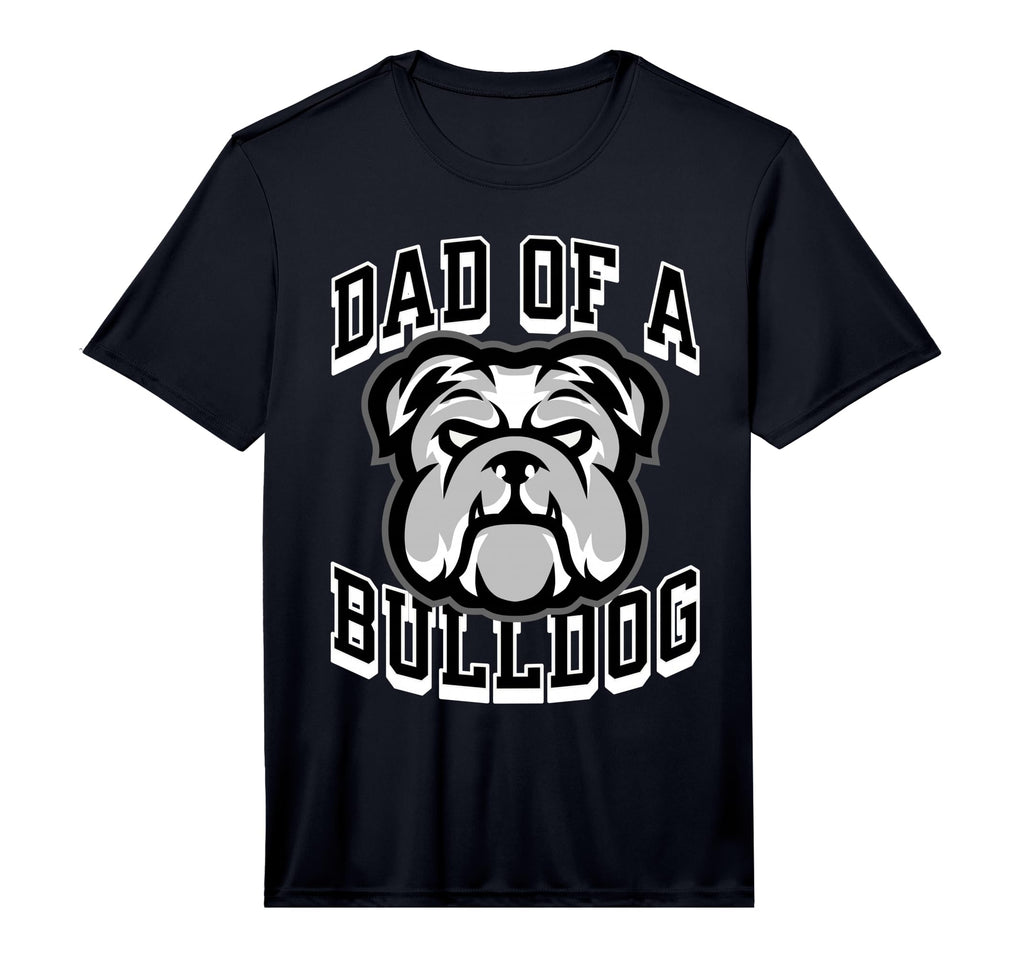 Mens Dad Bulldog Football Game Day T-Shirt - Fun Novelty Design for Adults - T-Shirt, Sweatshirt, Hoodie