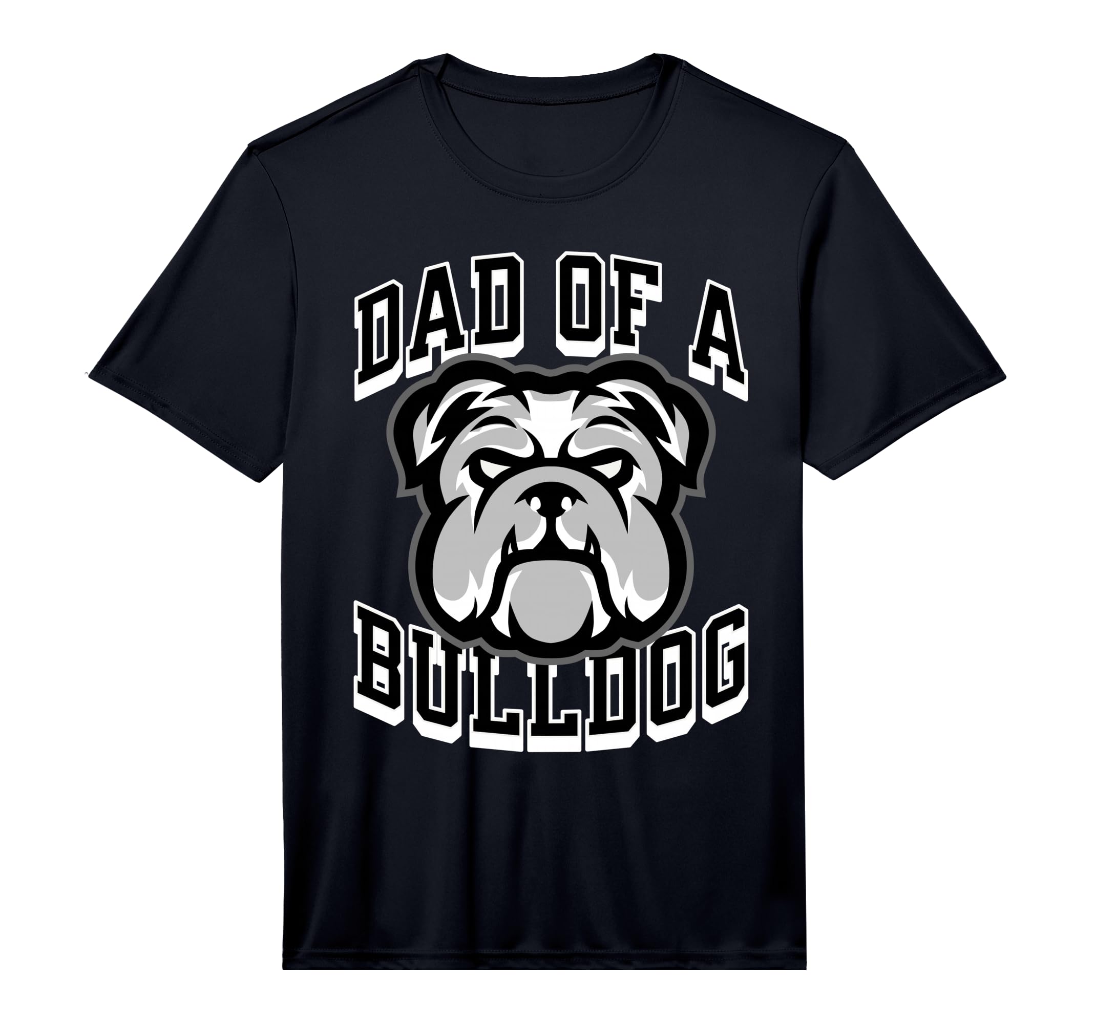Mens Dad Bulldog Football Game Day T-Shirt - Fun Novelty Design for Adults - T-Shirt, Sweatshirt, Hoodie