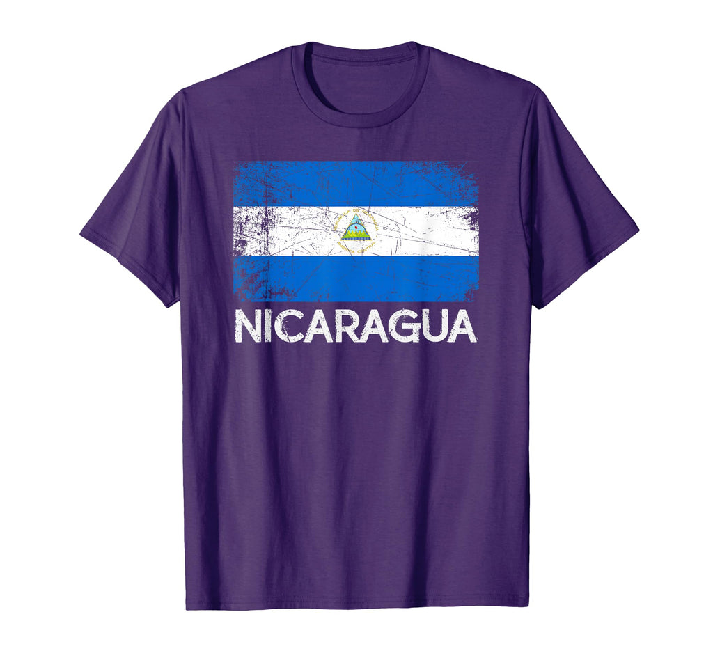 Nicaraguan Flag Made Nicaragua Gift T-Shirt - Custom Art Print Unisex - T-Shirt, Sweatshirt, Hoodie