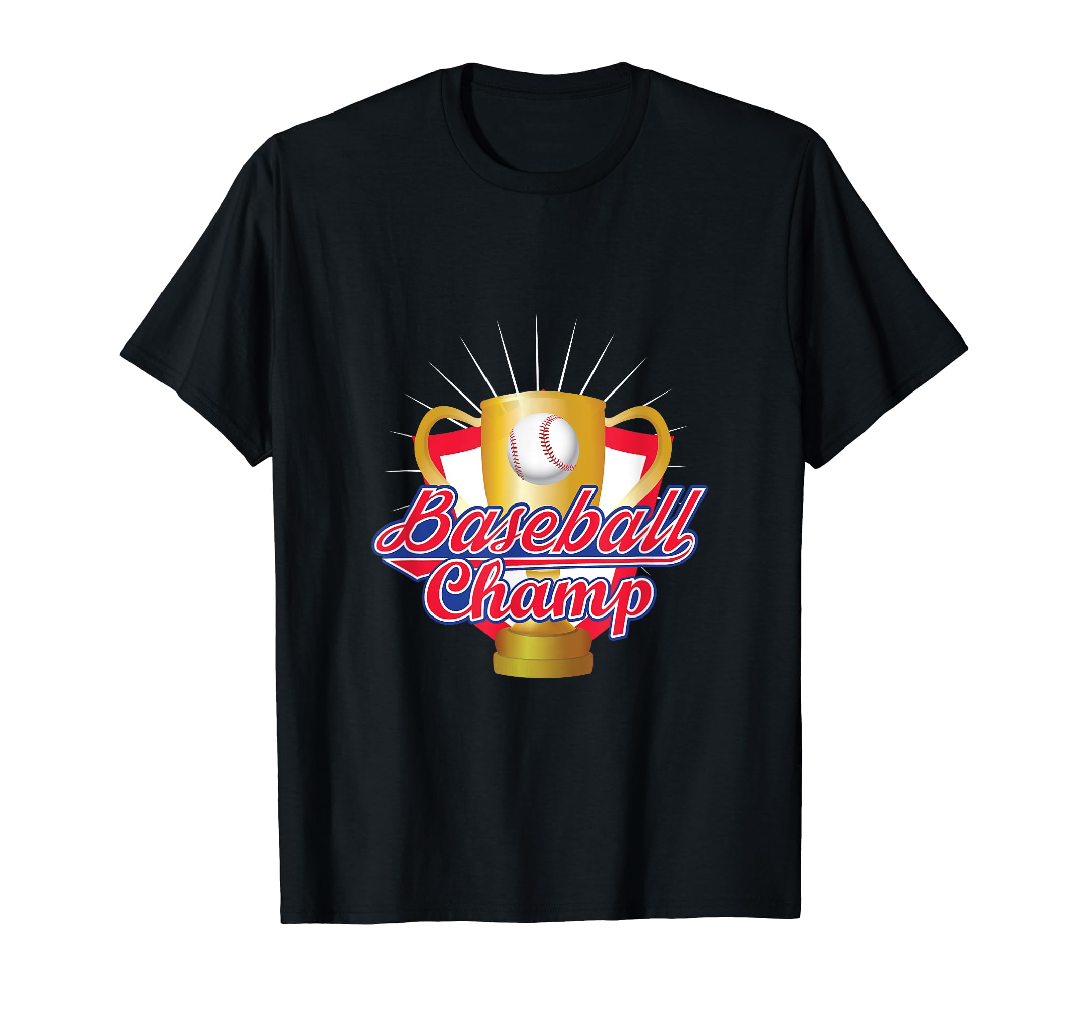Baseball Champ Baseball Player T-Shirt - Streetwear Style for Adults - T-Shirt, Sweatshirt, Hoodie