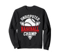 Funny Baseball Sport Baseball Mom Sweatshirt - Novelty Apparel for Adults - T-Shirt, Sweatshirt, Hoodie