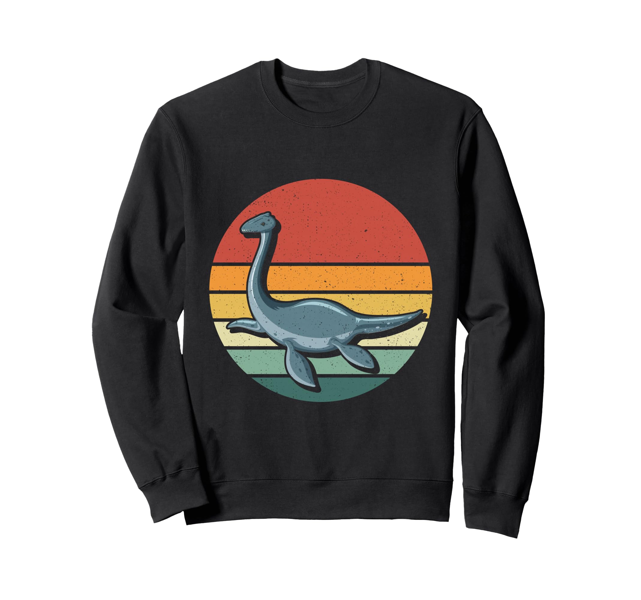 Plesiosaurus Sea Water Dinosaur Sweatshirt - Custom Art Print Men Women - T-Shirt, Sweatshirt, Hoodie