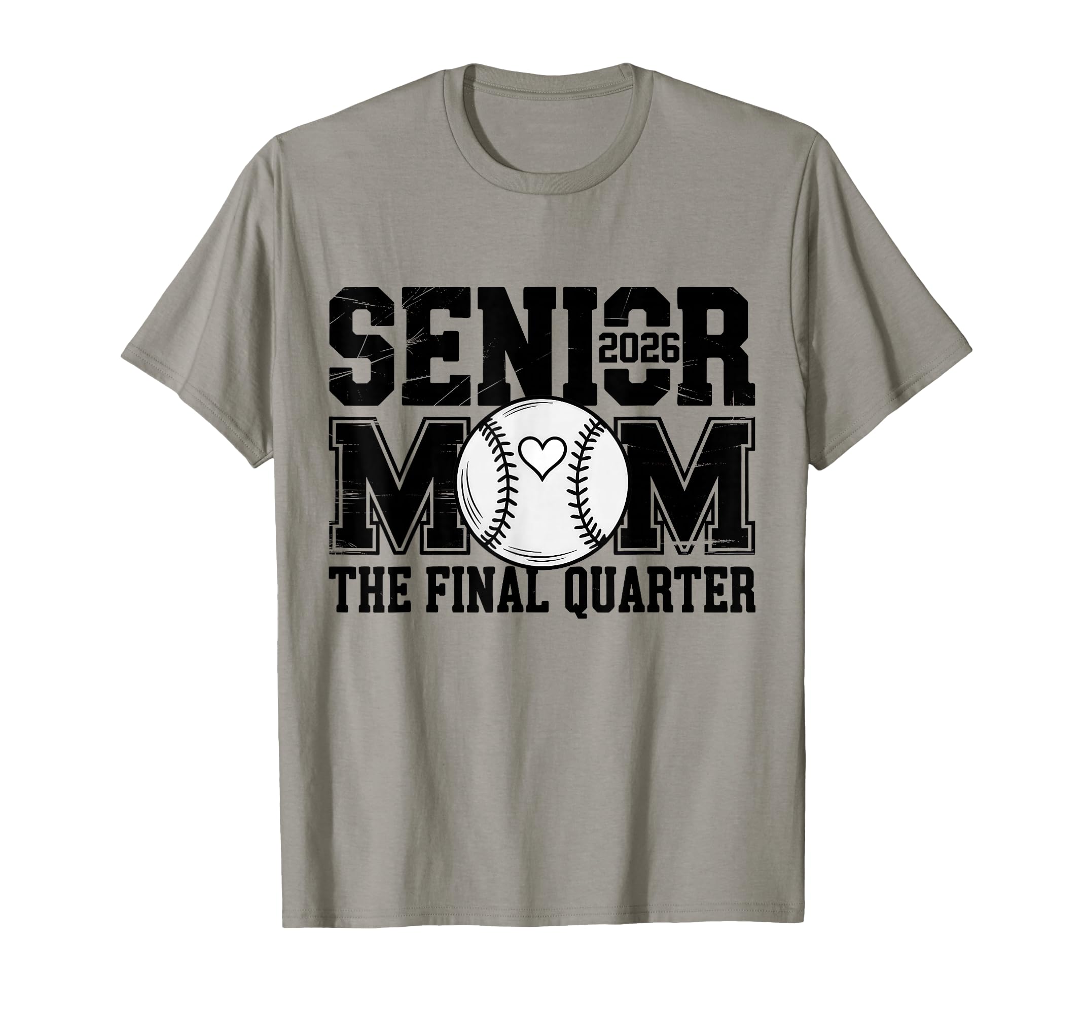 Senior Baseball Mom Baseball Mama T-Shirt - Novelty Apparel for Adults - T-Shirt, Sweatshirt, Hoodie