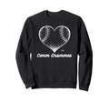 Baseball Heart Conor Grammes Sweatshirt - Novelty Apparel Men Women - T-Shirt, Sweatshirt, Hoodie