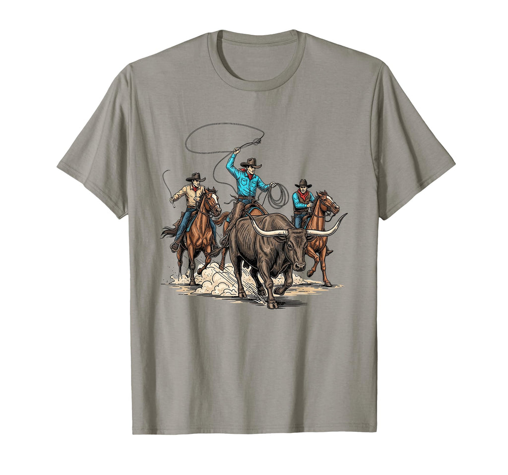 Country Western Cowboy Rodeo 90S T-Shirt - Trendy Graphic Men Women - T-Shirt, Sweatshirt, Hoodie